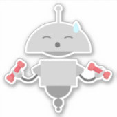 Mia-Übungen Aufkleber (Vorderseite)