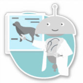 Mia vet 2 aufkleber (Vorderseite)