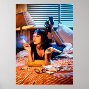 Mia Wallace Uma Thurman Poster