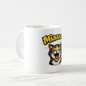 Miaaao... | Sleepy Cat Coffee Mug Kaffeetasse (Vorderseite Links)