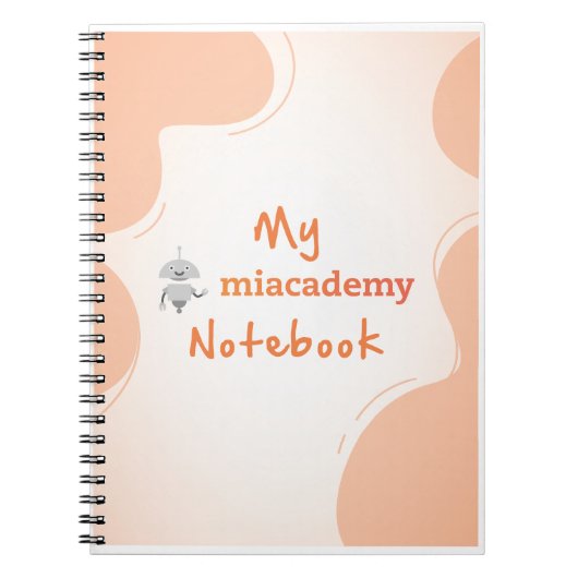 Miacademy-Notebook Notizblock (Vorderseite)