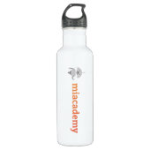 Miacademy Water Bottle Edelstahlflasche (Vorderseite)