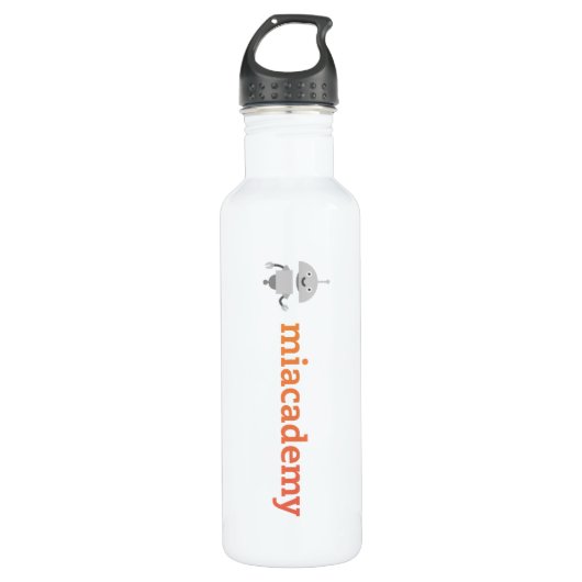 Miacademy Water Bottle Edelstahlflasche (Vorderseite)