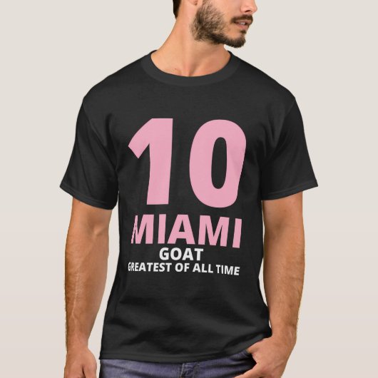 Miami 10 Ziege T-Shirt (Vorderseite)