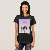 Miami 305 Palm Tree T-Shirt (Vorne ganz)