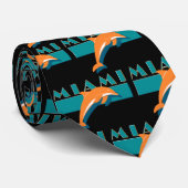 MIAMI 80ER KRAWATTE (Gerollt)