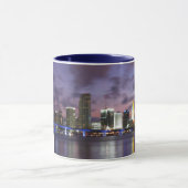 Miami-Abendskyline-Kaffee-Tasse Tasse (Zentrum)