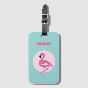 Miami Acrylic Luggage Tag Gepäckanhänger