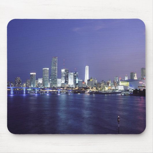 Miami an der Dämmerung Mousepad (Vorne)