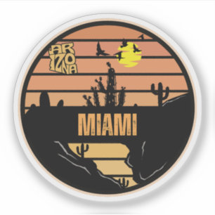 Miami, Arizona Aufkleber