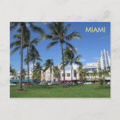 Miami Art Deco Postcard 5 Postkarte (Vorderseite)
