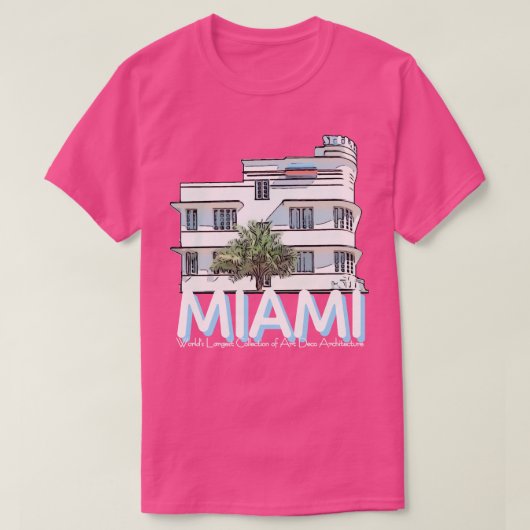 MIAMI ART DECO T-Shirt (Design vorne)