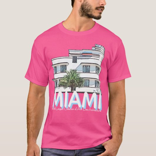 MIAMI ART DECO T-Shirt (Vorderseite)