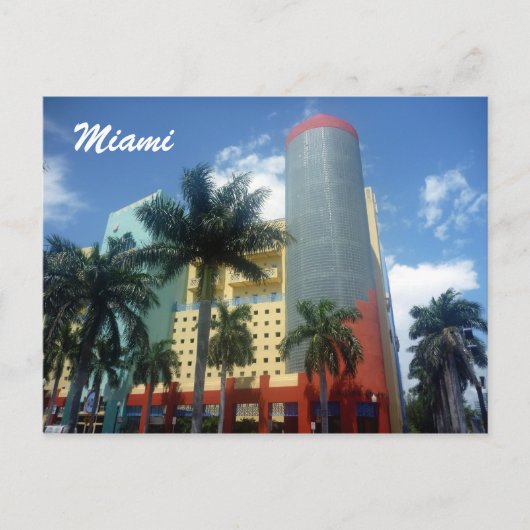 Miami Art Deko Postkarte (Vorderseite)