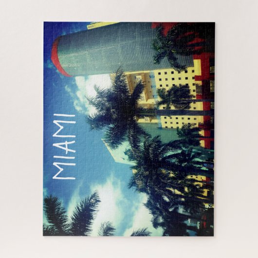 Miami Art Deko Puzzle (Vertikal)