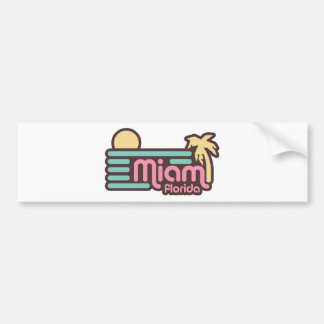 Miami Autoaufkleber