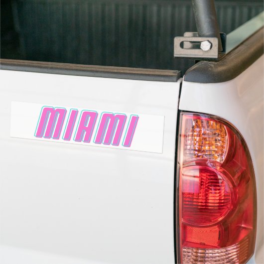 Miami Autoaufkleber (Auf Lkw)
