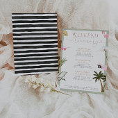 Miami Bachelorette Weekend Itinerary Einladung