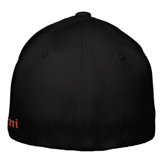 Miami Baseball Cap Bestickte Baseballkappe (Rückseite)