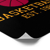 Miami Basketball Poster (Ecke)