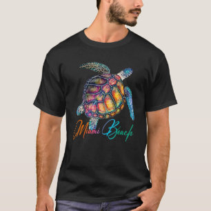 Miami Beach 2023 Florida Sea Turtles 2023 Urlaub T-Shirt