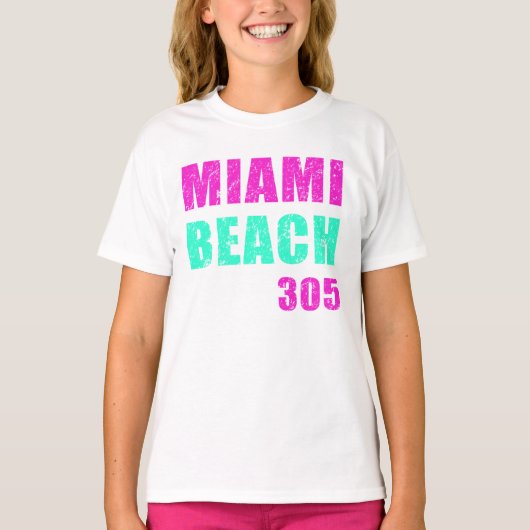 Miami Beach 305 T-Shirt (Vorderseite)