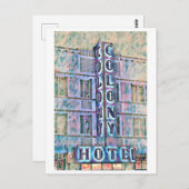 Miami Beach Art Deco Hotel Malerei 3 Postkarte (Vorne/Hinten)