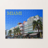 Miami Beach Art Deco Puzzle (Horizontal)
