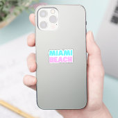 Miami Beach Aufkleber (Telefon)