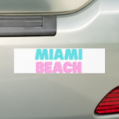 Miami Beach Autoaufkleber (Auf Auto)
