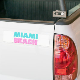 Miami Beach Autoaufkleber