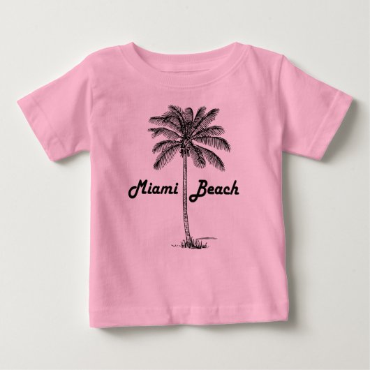 Miami Beach Baby T-shirt (Vorderseite)