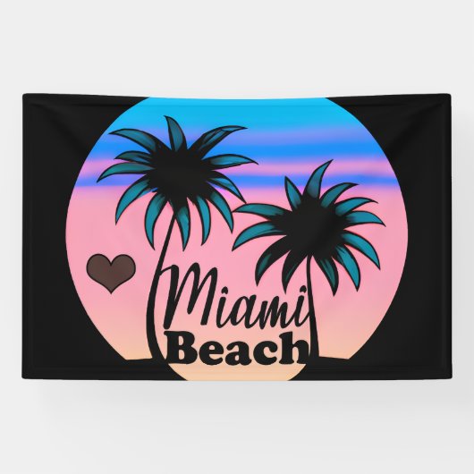 Miami Beach Banner (Horizontal)