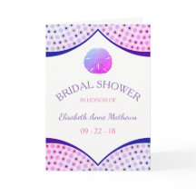 Miami Beach Bridal Dusche Einladung