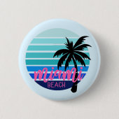 Miami Beach Button (Vorderseite)