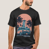 MIAMI beach Cars 9 T-Shirt (Vorderseite)