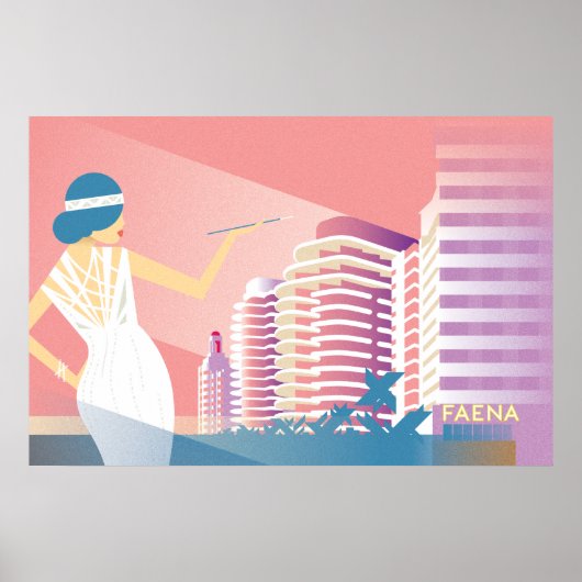 Miami Beach | Faena Poster (Vorne)