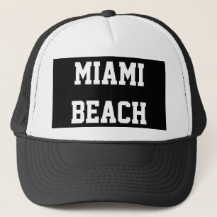 Miami Beach-Fernlastfahrer-Hut Truckerkappe