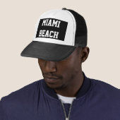 Miami Beach-Fernlastfahrer-Hut Truckerkappe (Beispiel)