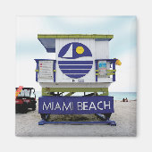 Miami Beach Florida #02 Magnet (Vorne)