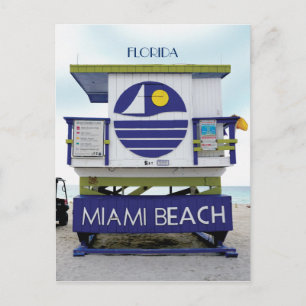 Miami Beach Florida #02 Postkarte