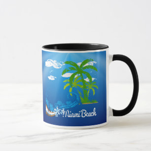 Miami Beach-Florida-Andenken Tasse