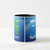 Miami Beach-Florida-Andenken Tasse (Zentrum)