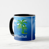 Miami Beach-Florida-Andenken Tasse (Vorderseite Links)