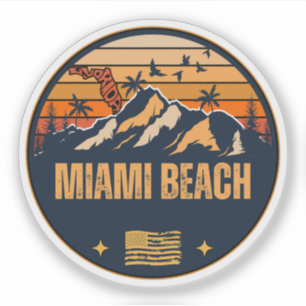 Miami Beach, Florida  Aufkleber