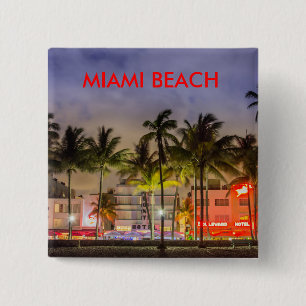 MIAMI BEACH FLORIDA BUTTON