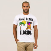 MIAMI BEACH FLORIDA CAT-T - Shirt (Vorne ganz)