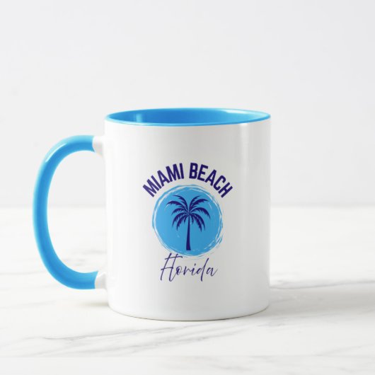 Miami Beach Florida Coffee Mug Tasse (Links)