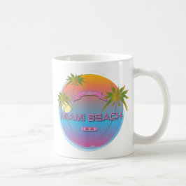 Miami Beach Florida Est. 1870 Kaffeetasse