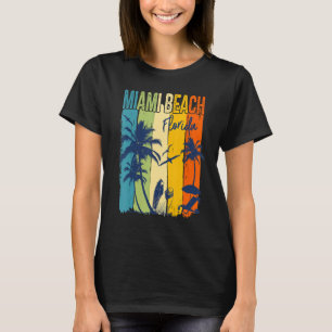 Miami Beach Florida Familienurlaub Matching-Gruppe T-Shirt